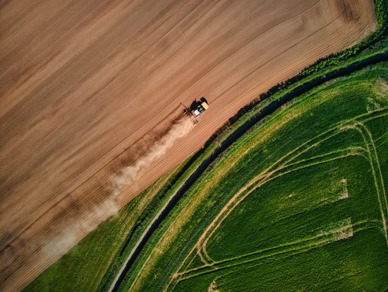 le vent dans l'agriculture de precision