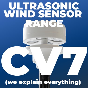 CV7 - wide range of ultrasonic wind sensor LCJ Capteurs